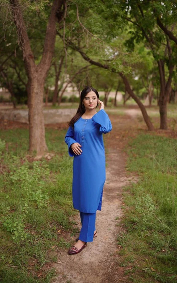 Royal Blue Co Ord Set