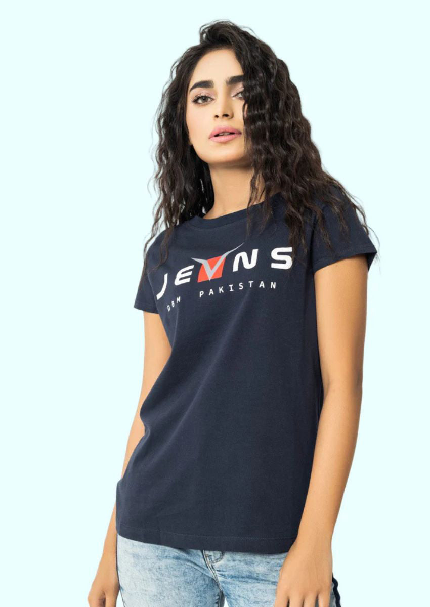Navy Graphic Tee