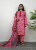 Shocking Pink Floral