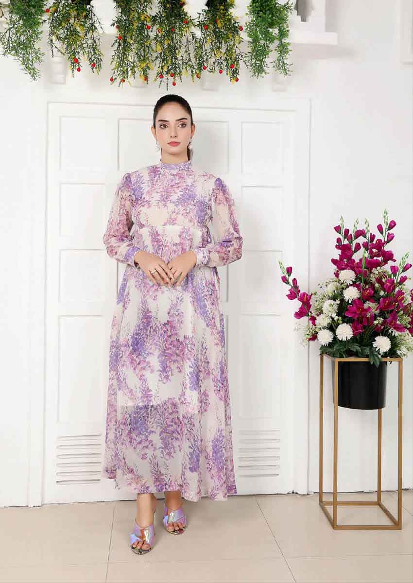 Ella Lilac Chiffon