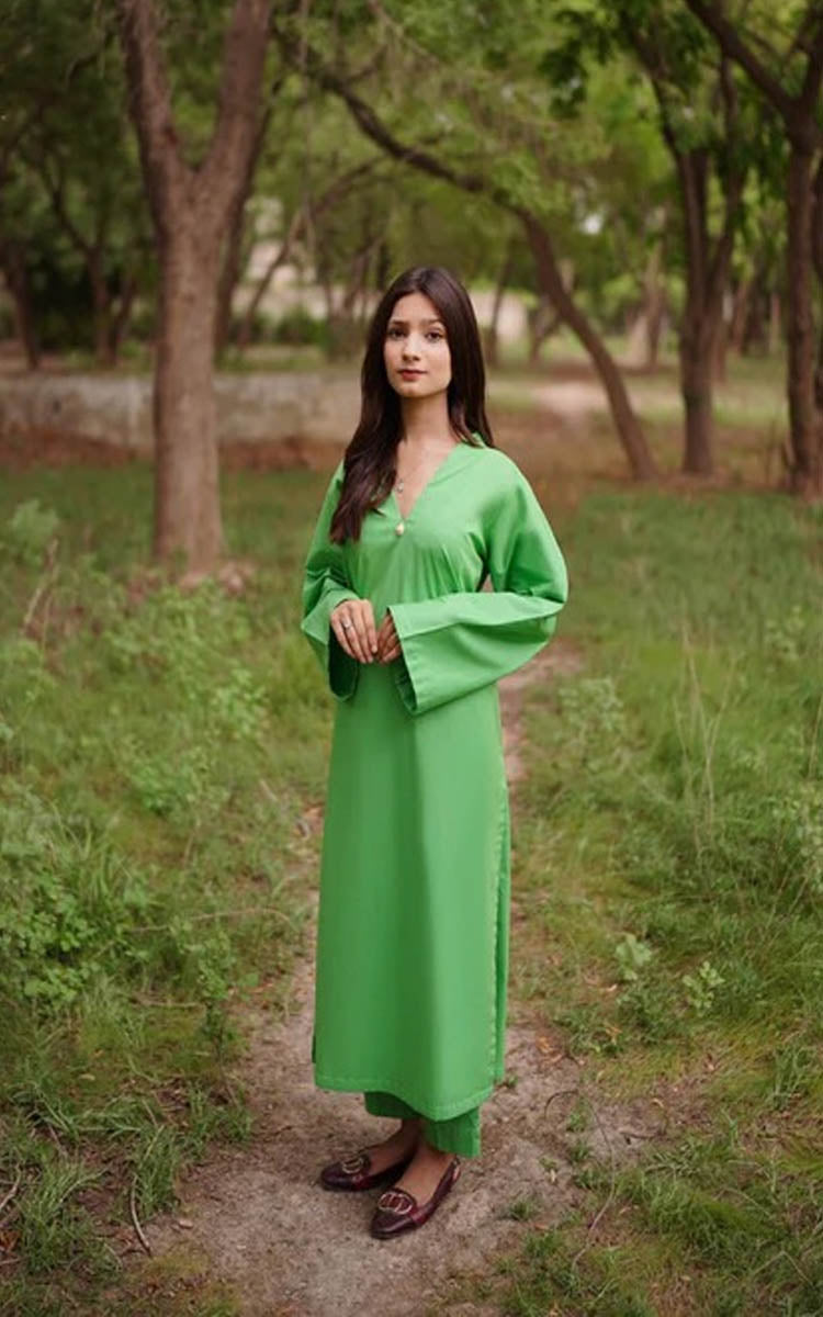light green Co Ord Set