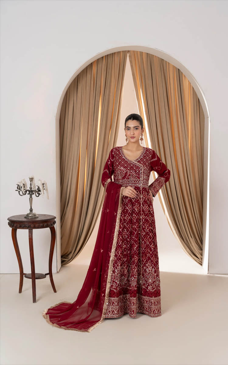 Ameera Deep Maroon