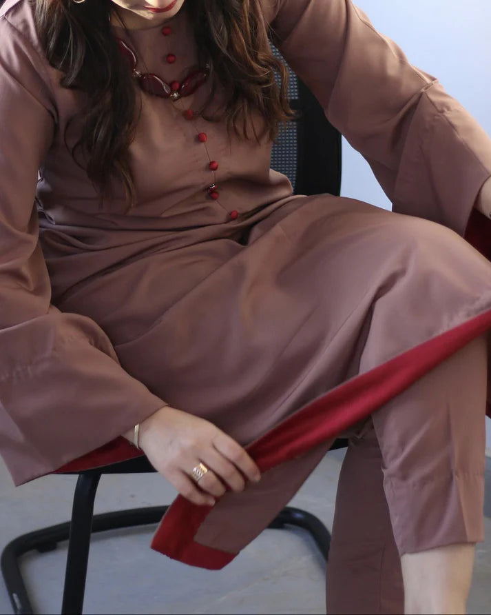 Rust two piece