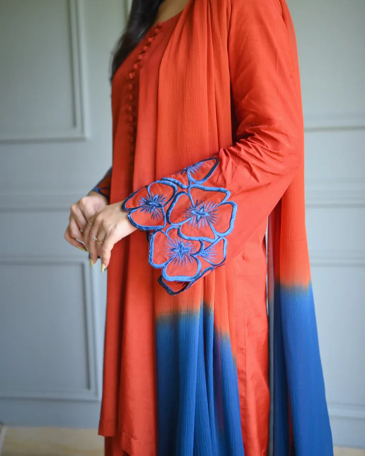 Blossom Farshi Shalwar Set