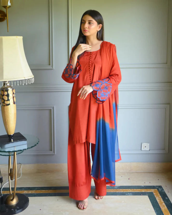 Blossom Farshi Shalwar Set