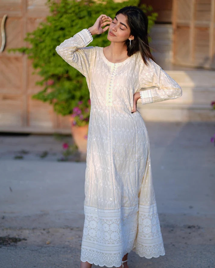 Chikan Kaari Frock