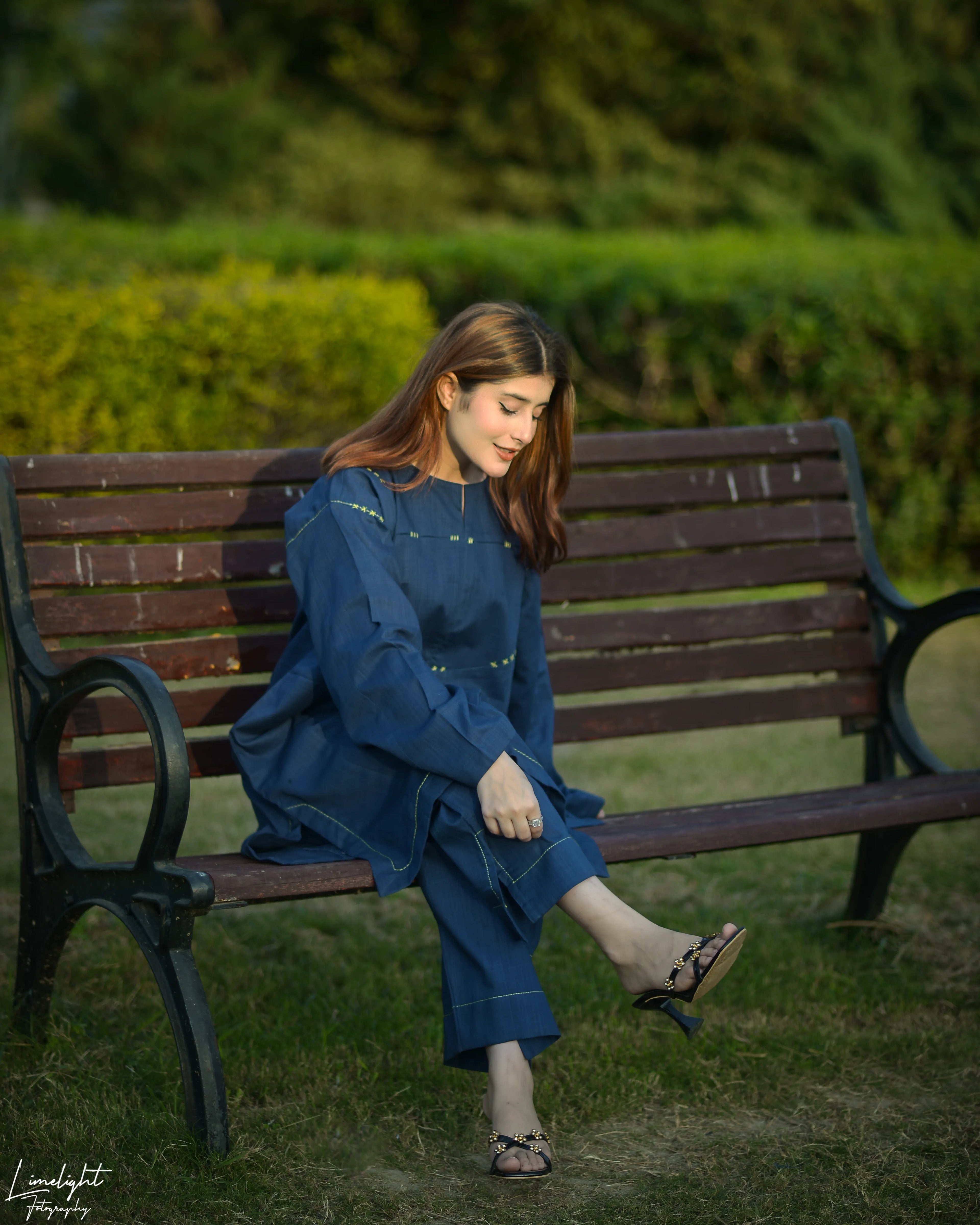 Denim Blue Co Ord Set