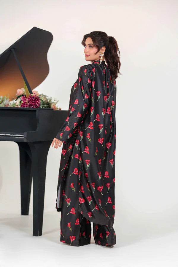 NERO SATIN SILK