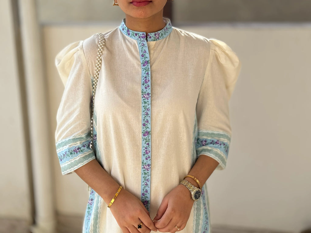 Ivory dhaka set