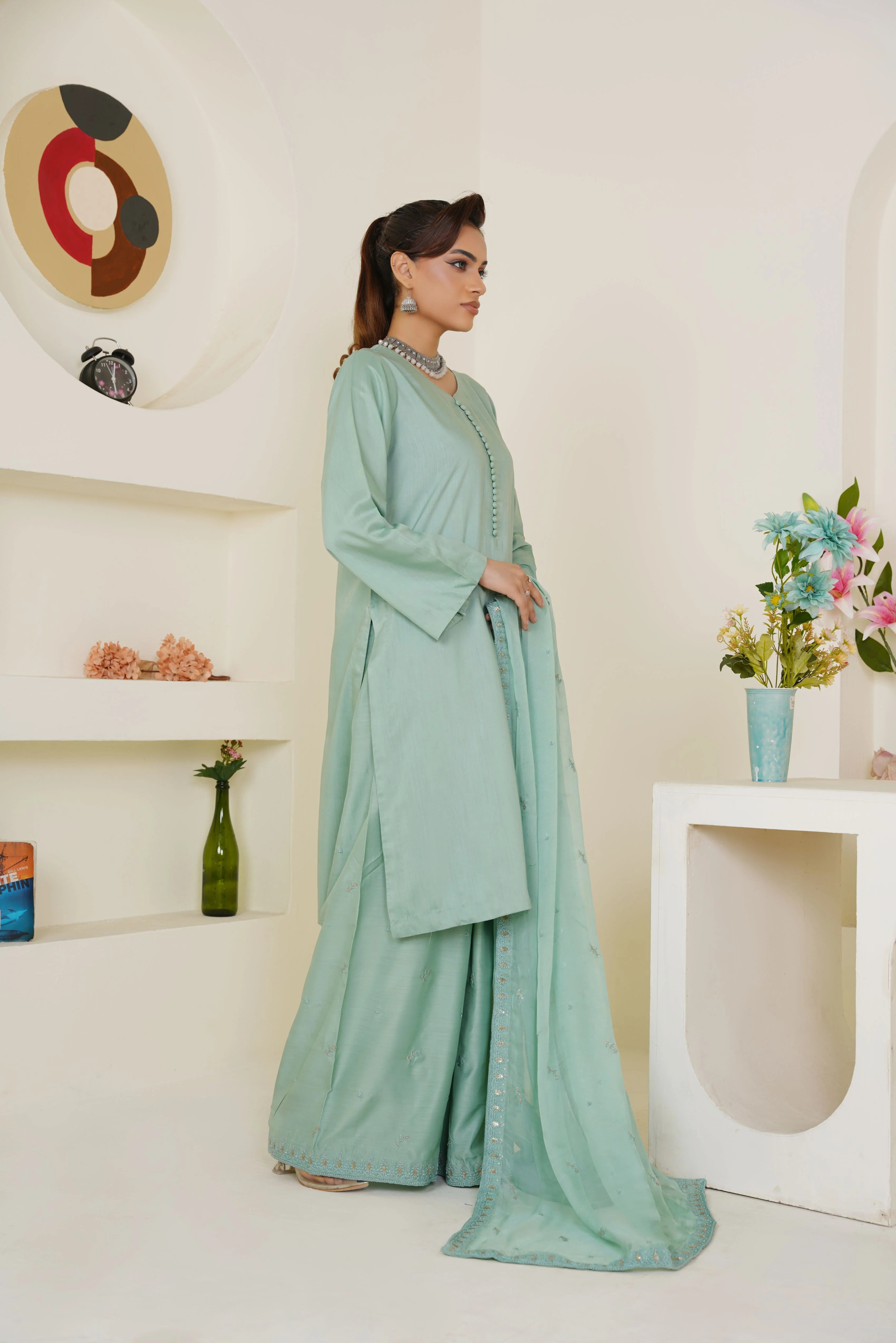 Pastel Sea Green
