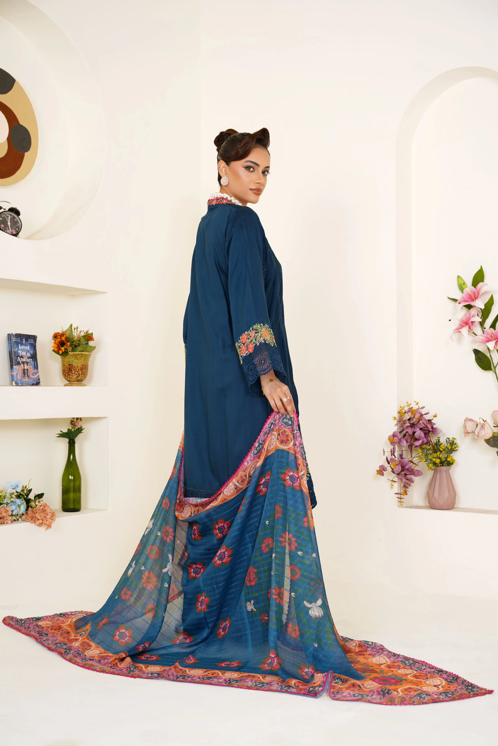 Zinc Embroidered