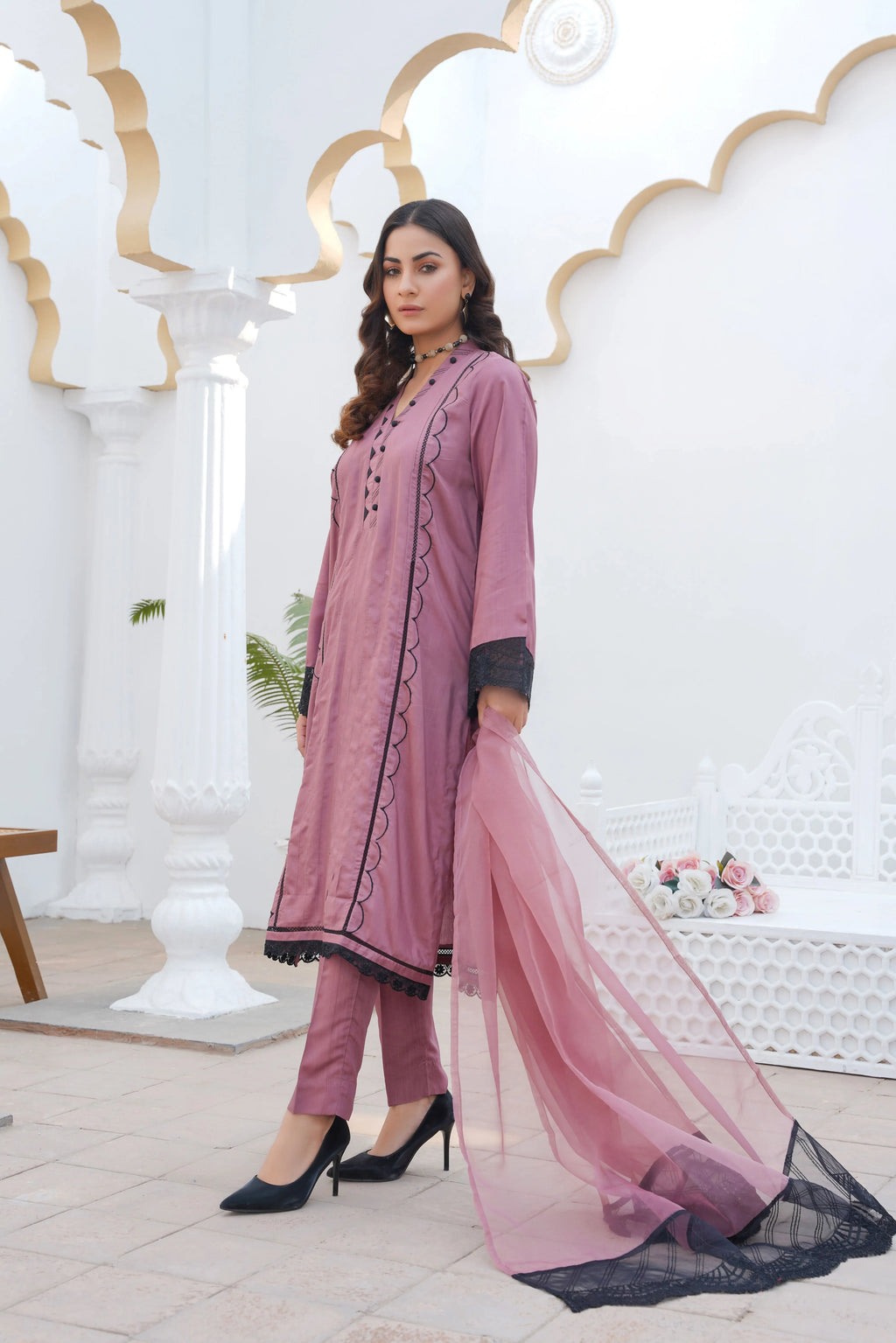 Mauve Pink