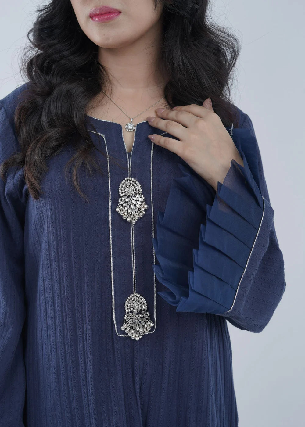 Sapphire Plaidnpaisley