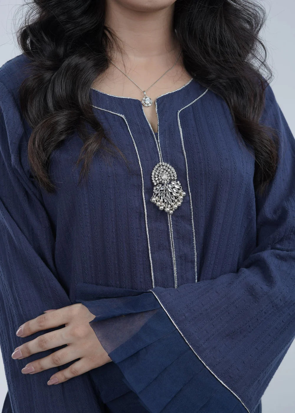 Sapphire Plaidnpaisley