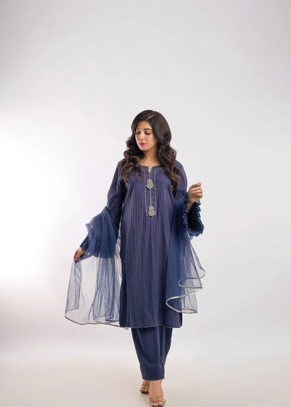 Sapphire Plaidnpaisley