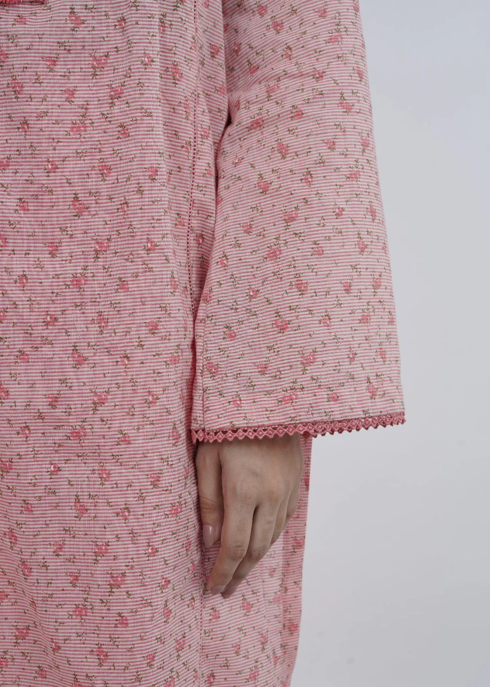 Pink Carnation Plaidnpaisley