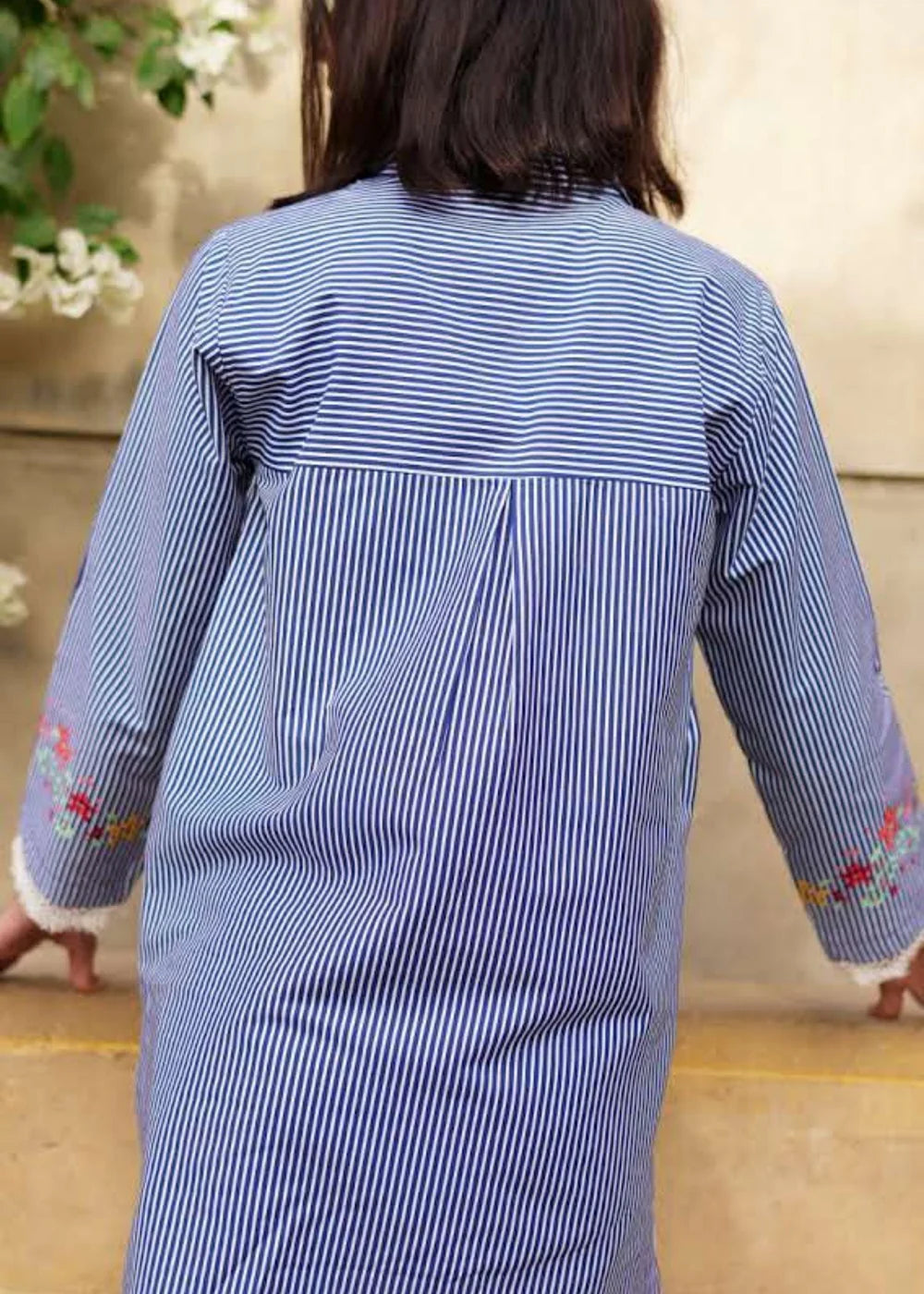 Floral aNp Stripe