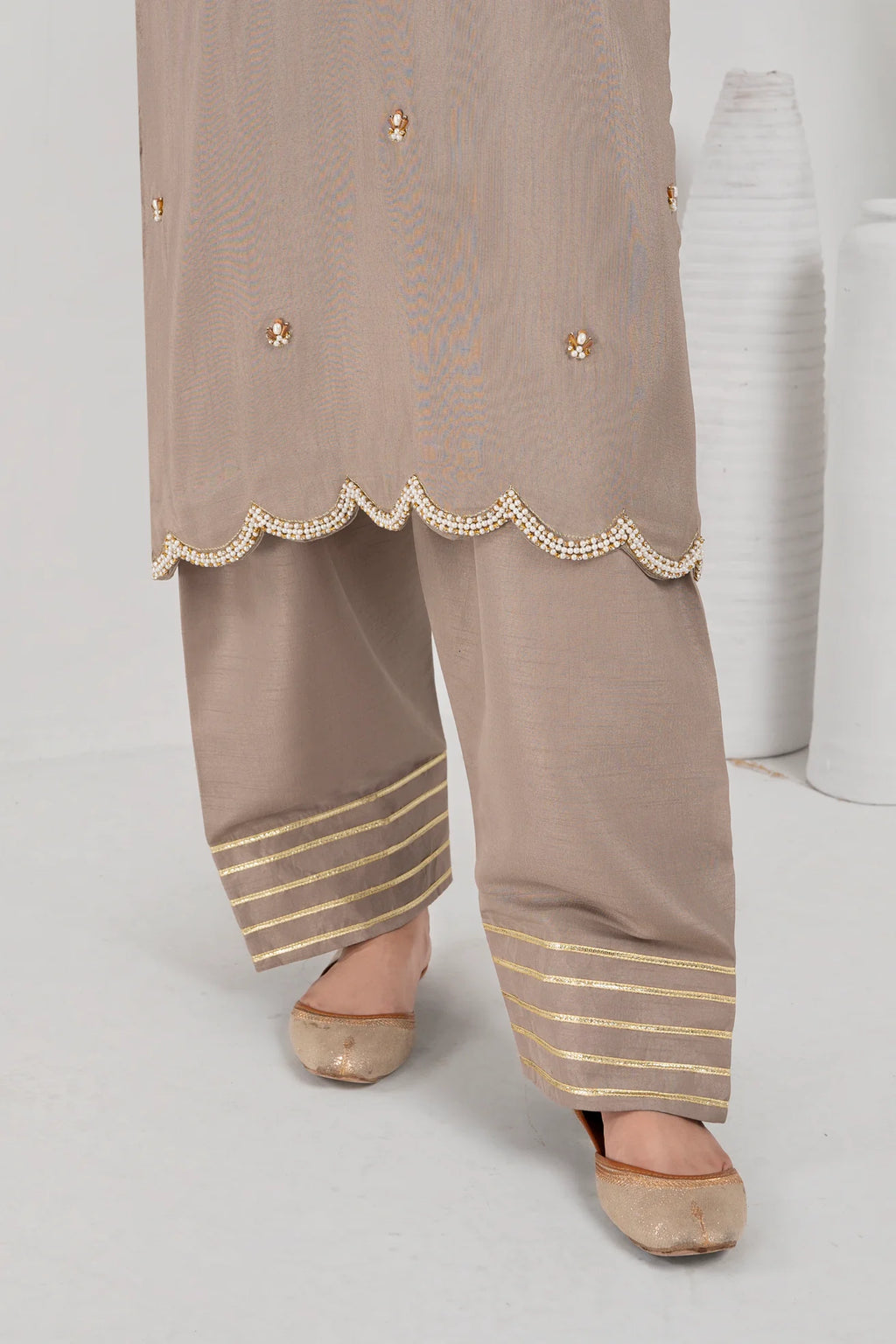 Lina Warm Taupe Beige
