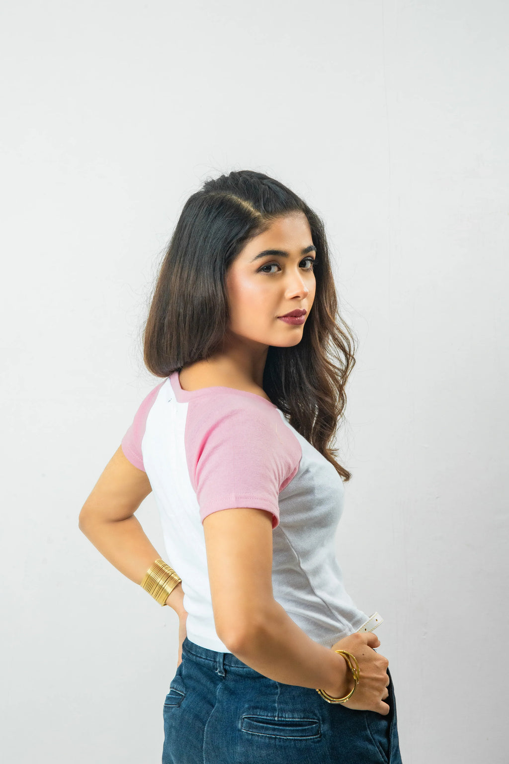 Round Neck Reglan T Shirt