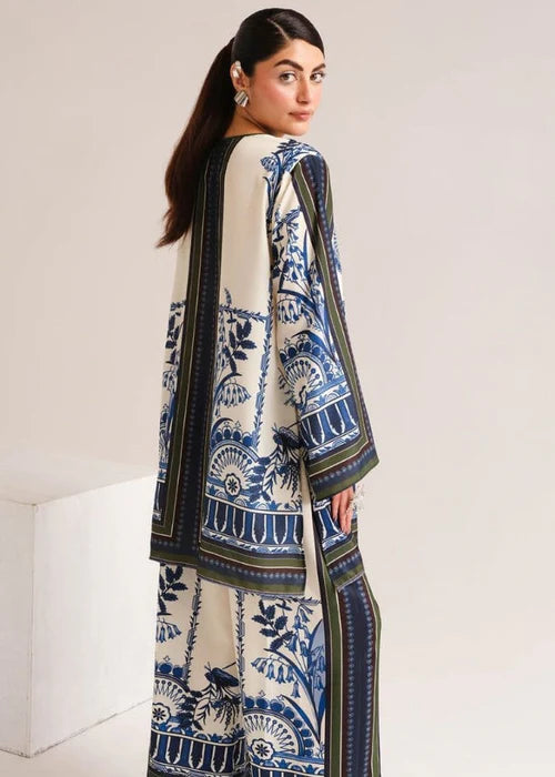 MULITI BLUE DIGITAL PRINT 2PC Midway Arts