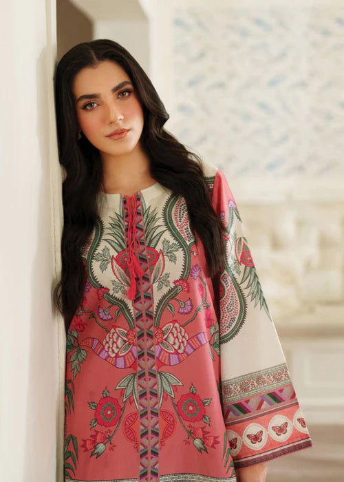 Serene Blossom Pink Printed 2 Piece