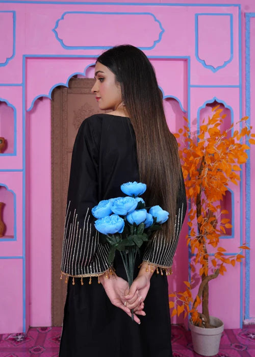 Petal Veil BLACK