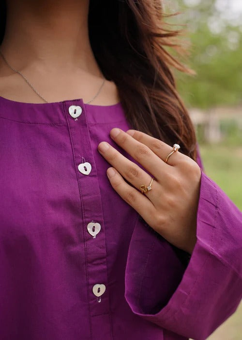 Purple Co Ord Set