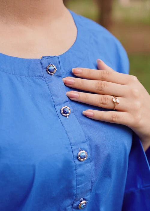 Royal Blue Co Ord Set