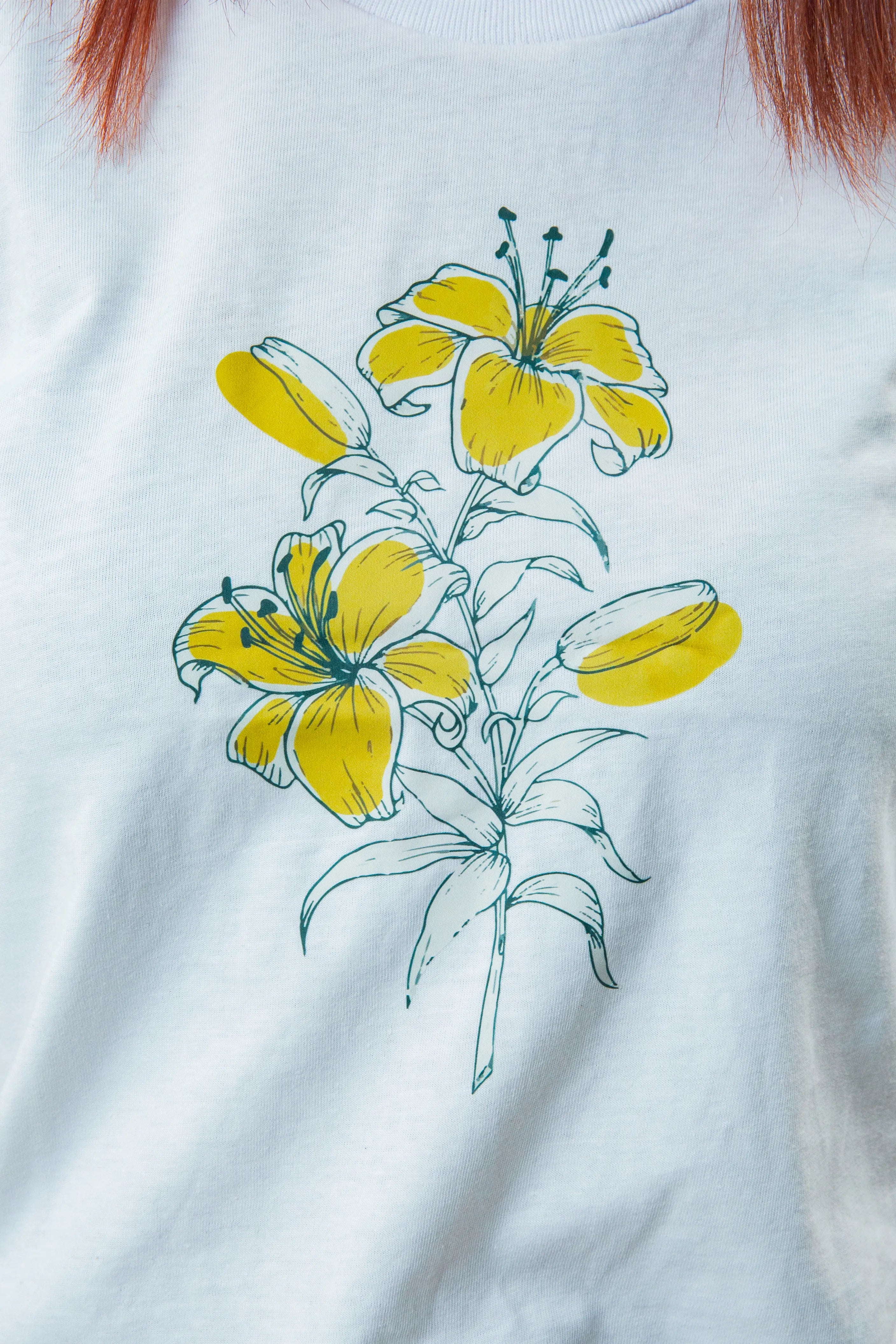 Boho Flower Art Printed T Shirt