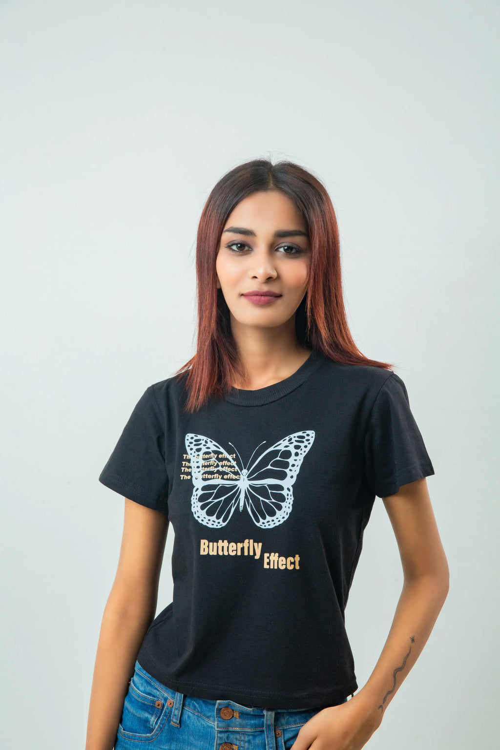 Butterfly Effect Printed T Shirt