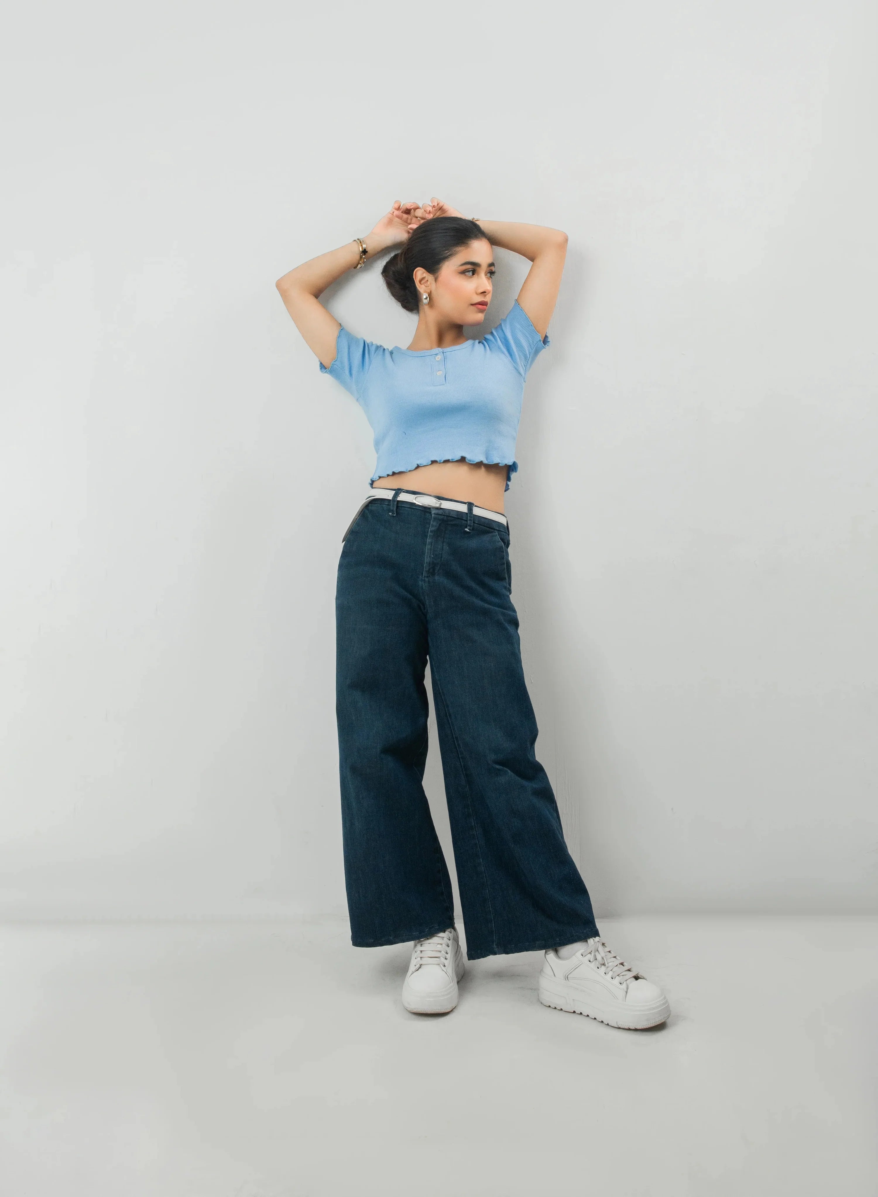 Scoop Neck Rib Top