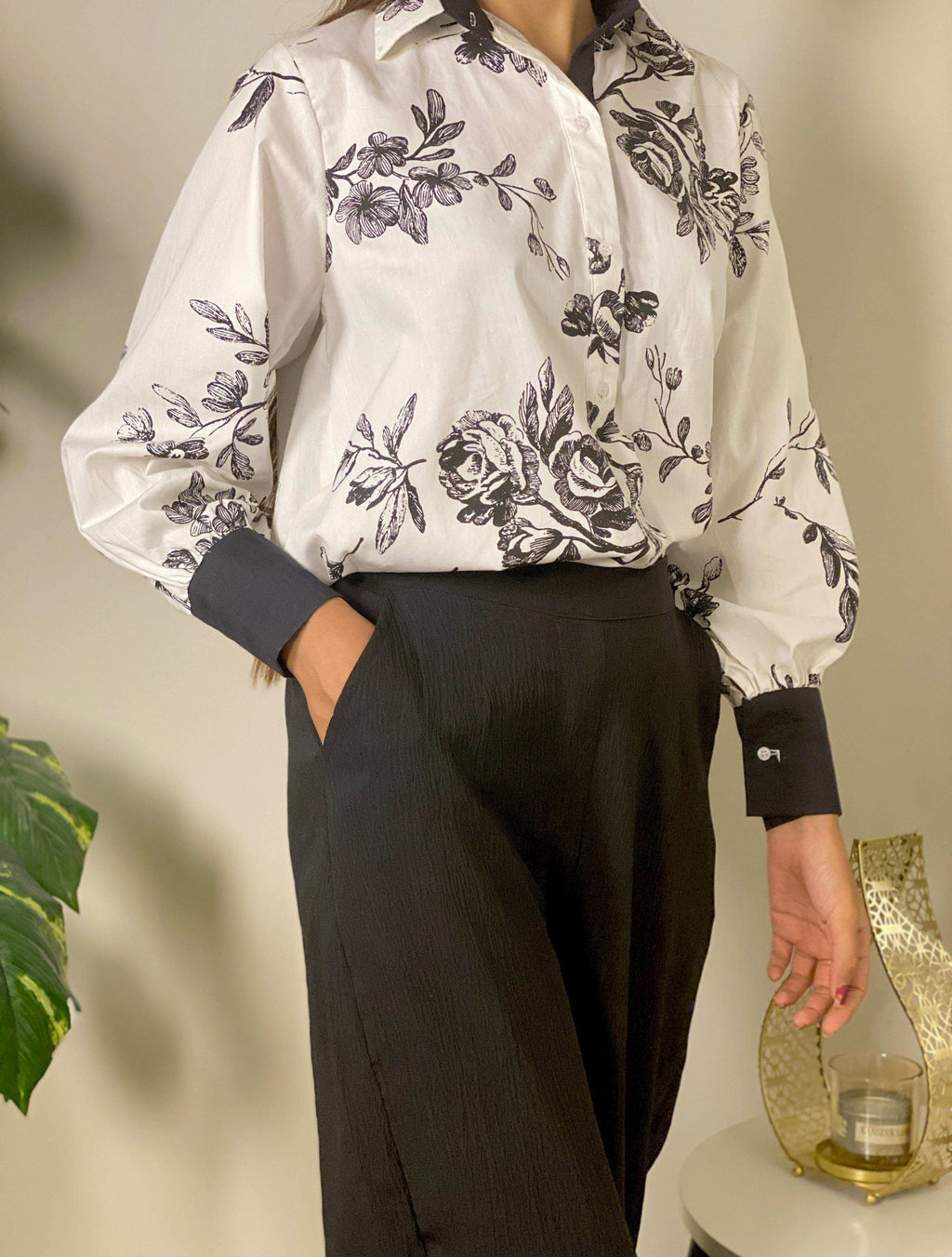 1 Piece Bell Bottom Trouser