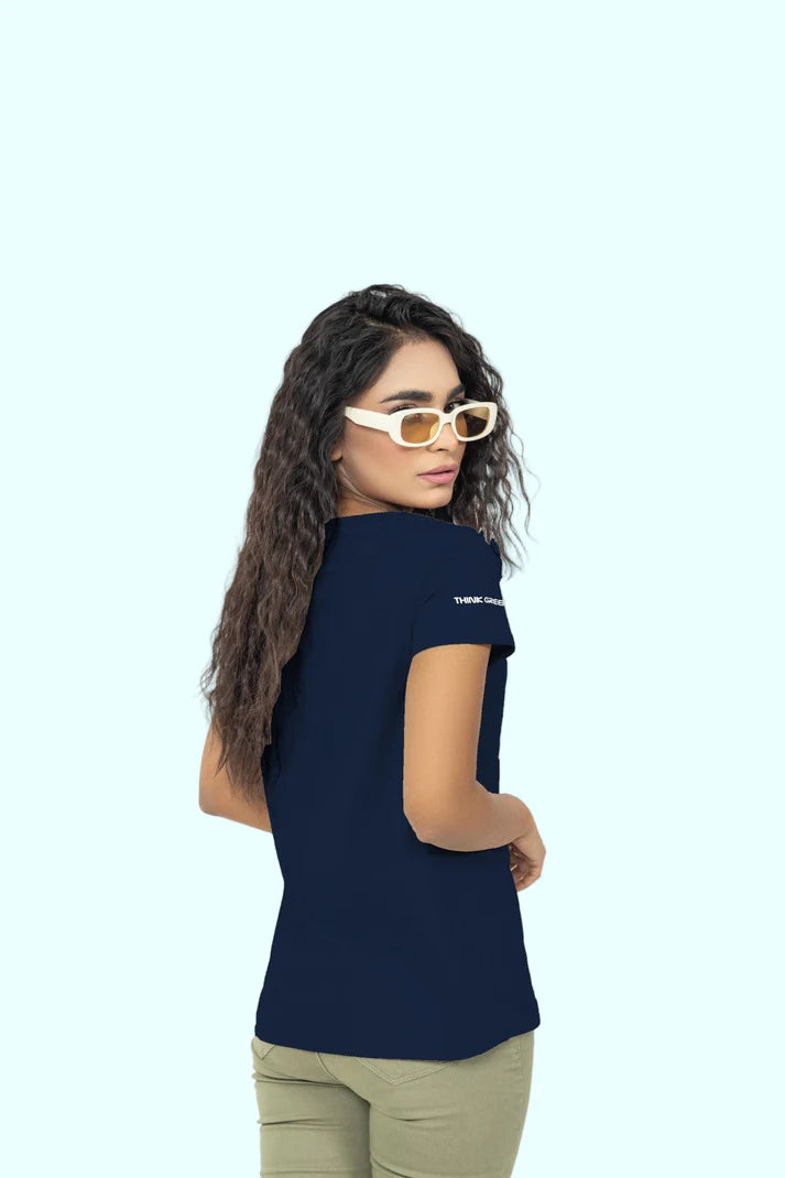 Navy Logo Tee