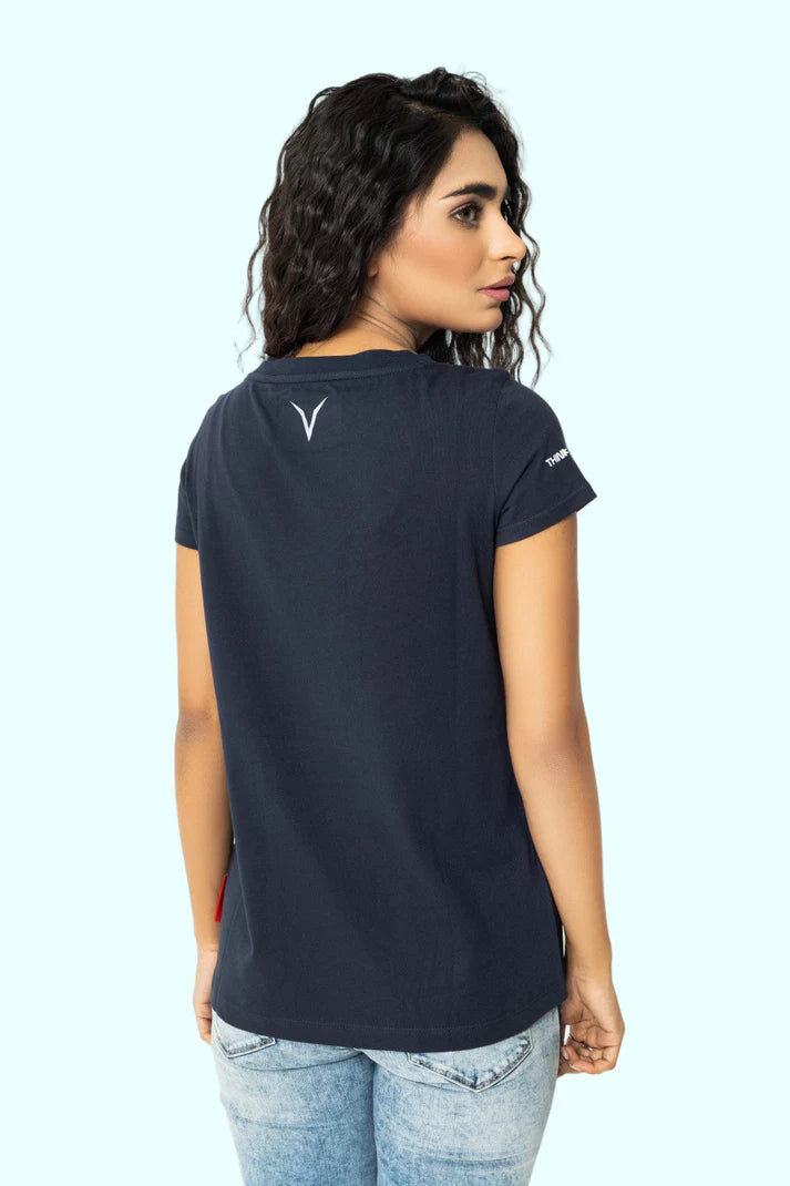 Navy Graphic Tee