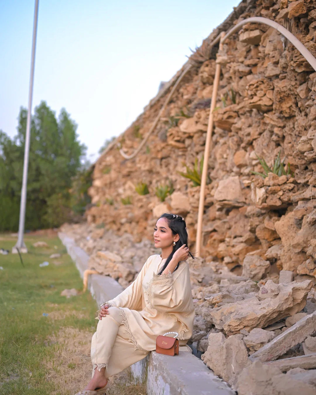 Beige Co Ord Set