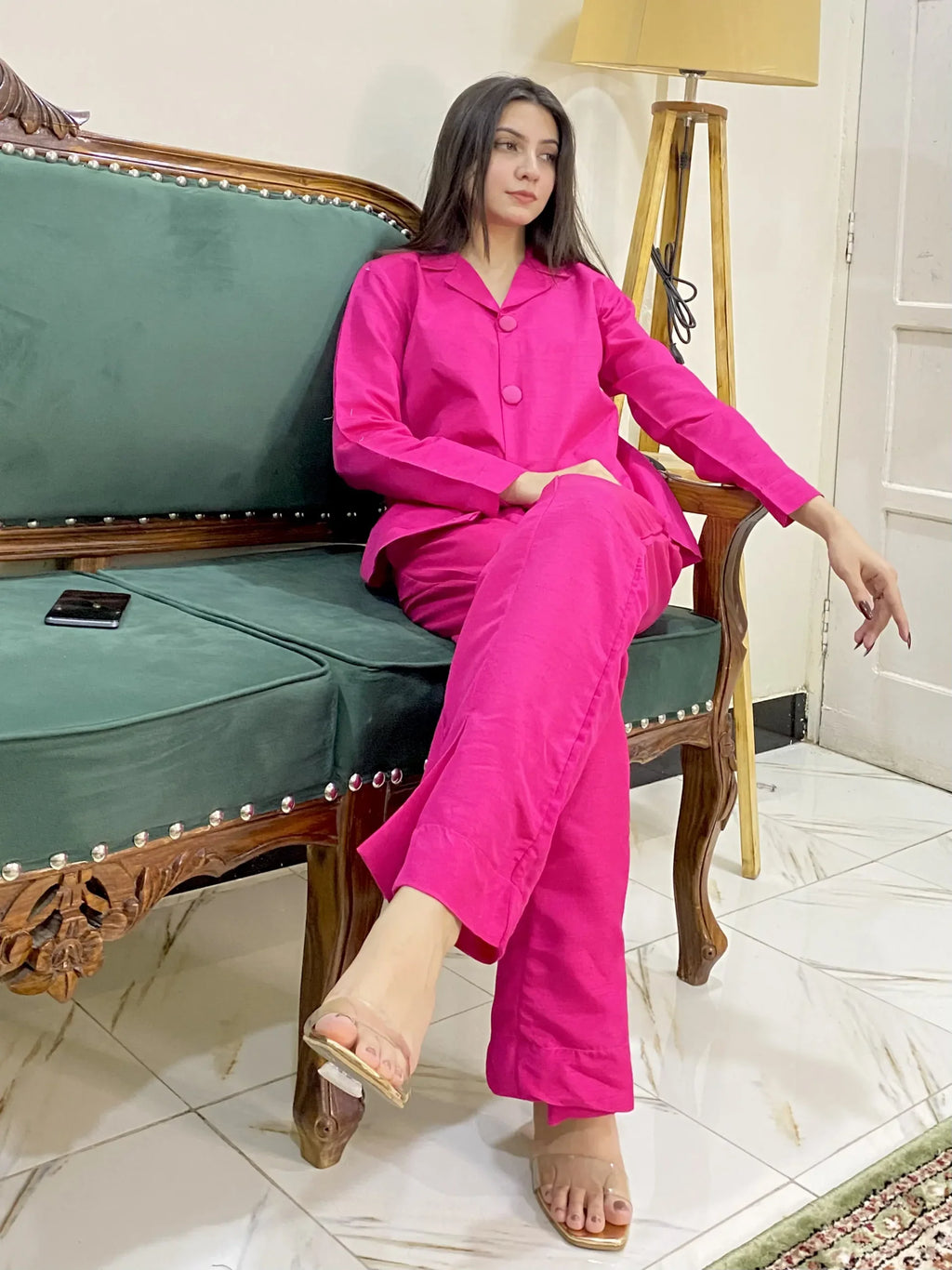 Hot Pink Co ord Set