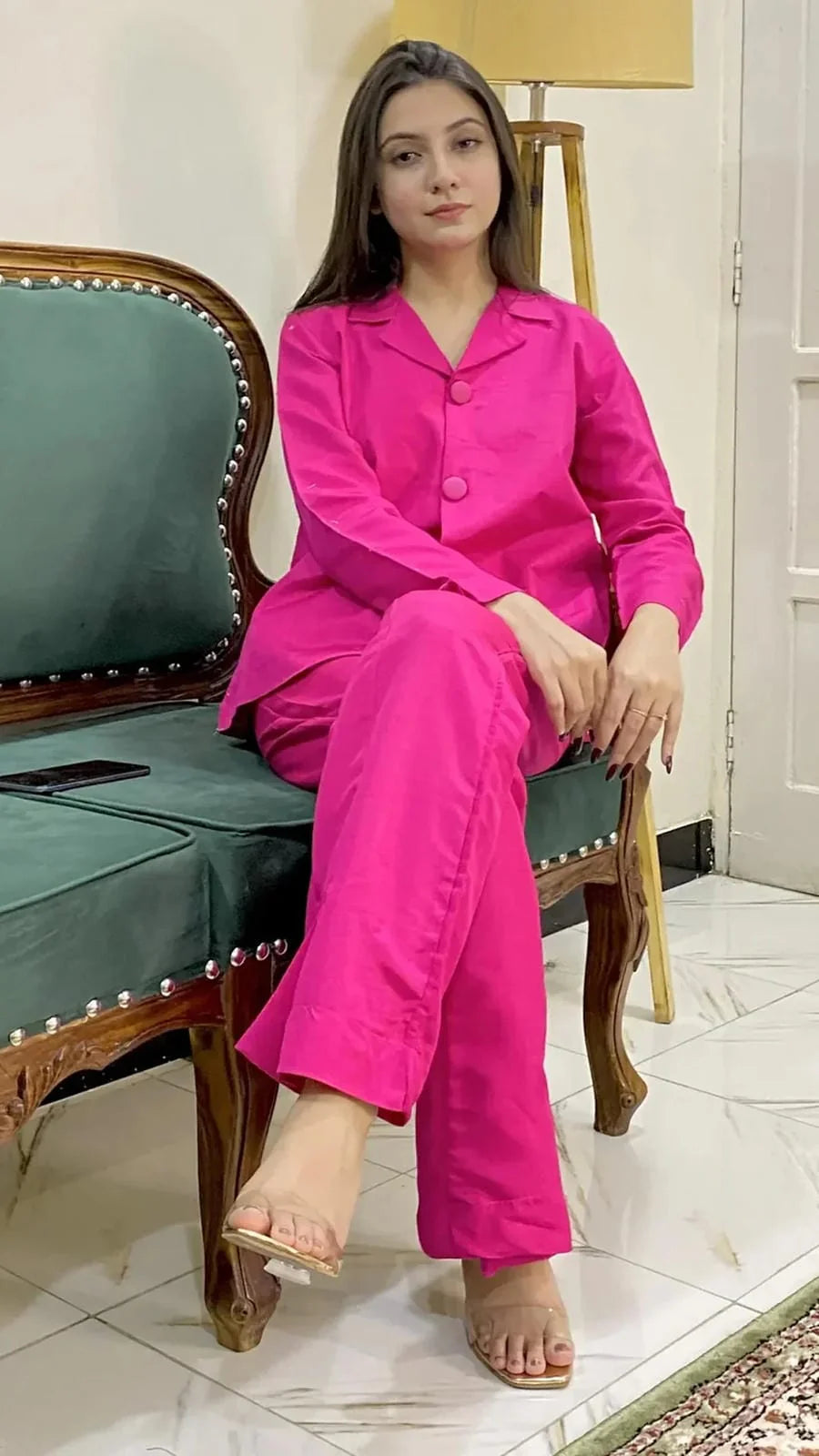Hot Pink Co ord Set