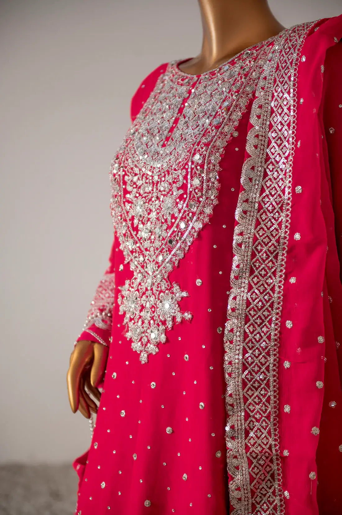 Mah Jabeen Shocking Pink