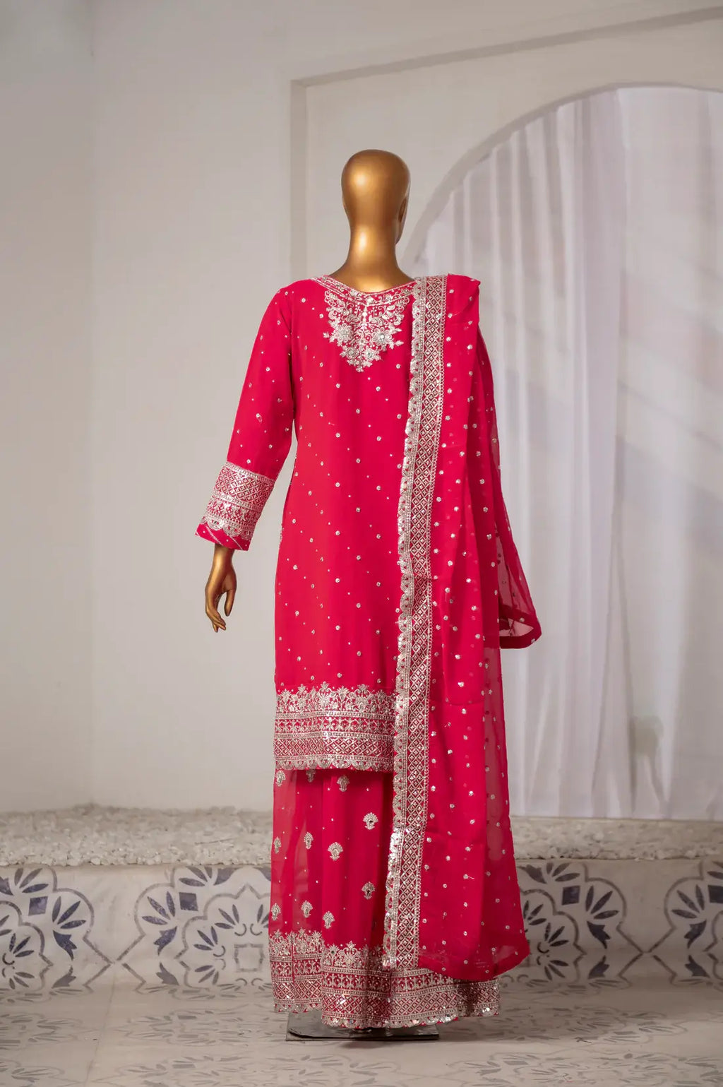 Mah Jabeen Shocking Pink