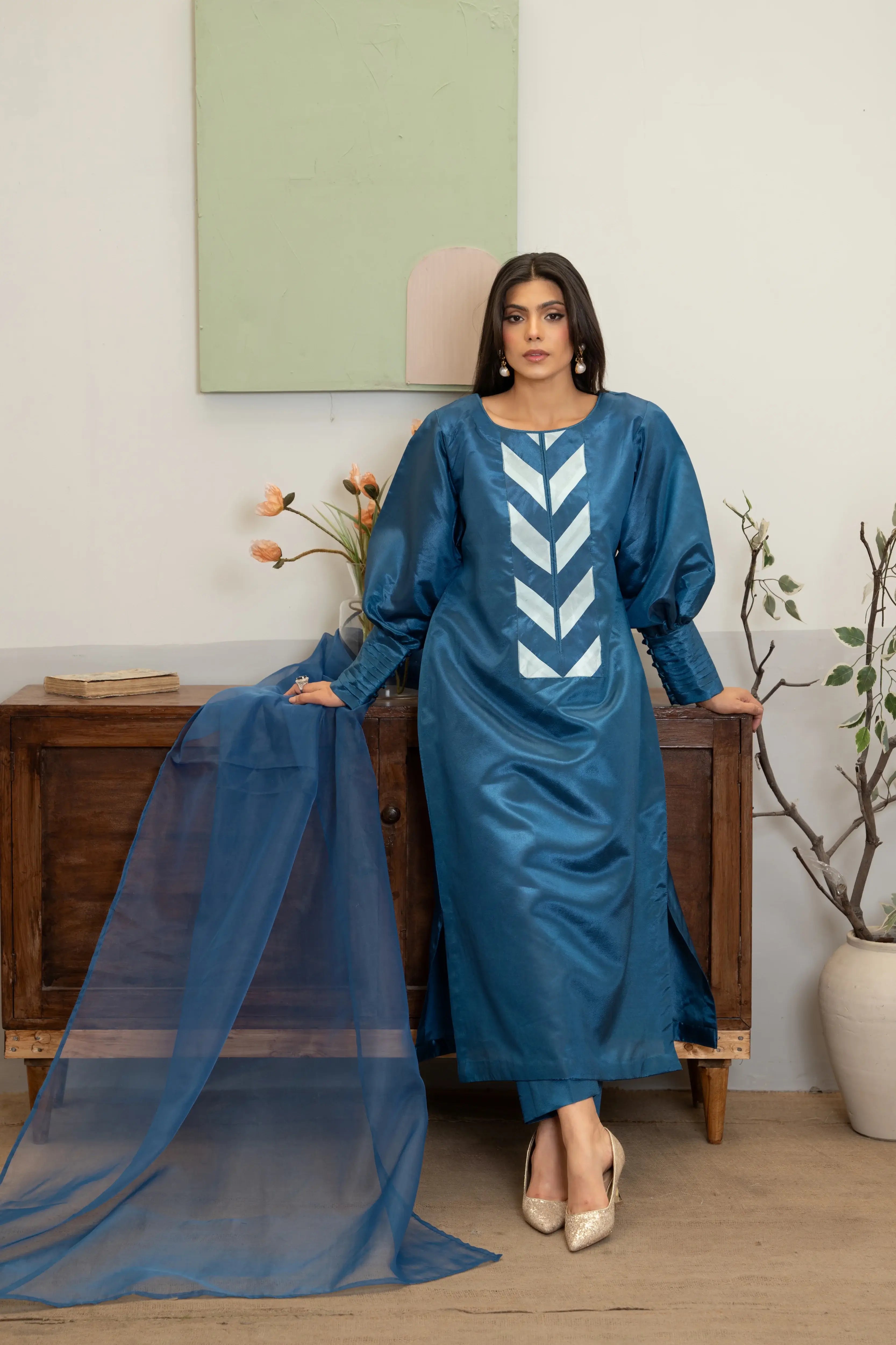Azal Deep Blue Silk BEBANO