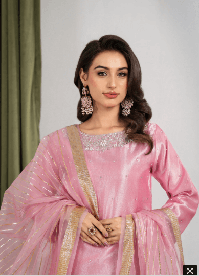 Farshi gharara Pink