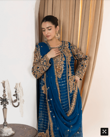 Elara Bloom Zinc Blue
