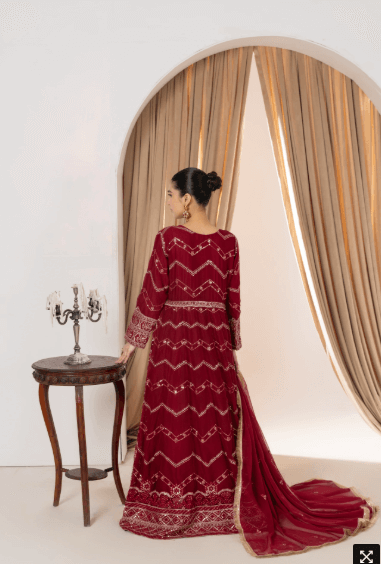Ameera Deep Maroon