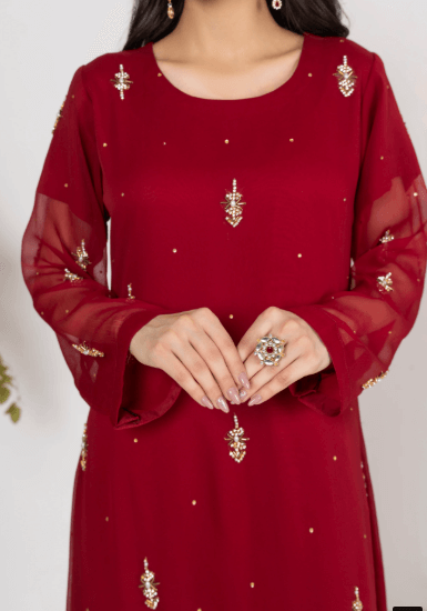 Jasmine Deep Maroon