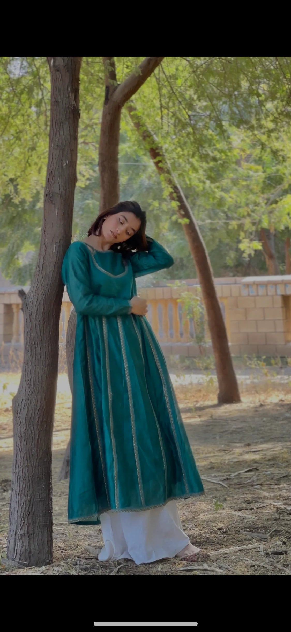 Green Dress Set