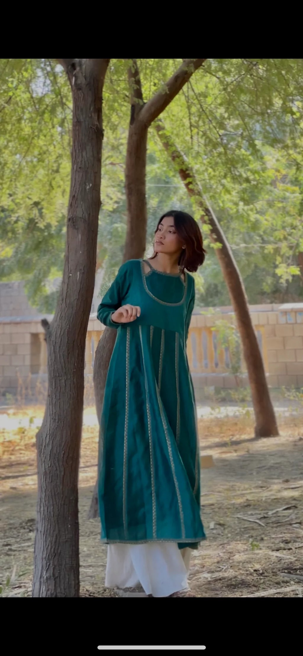 Green Dress Set
