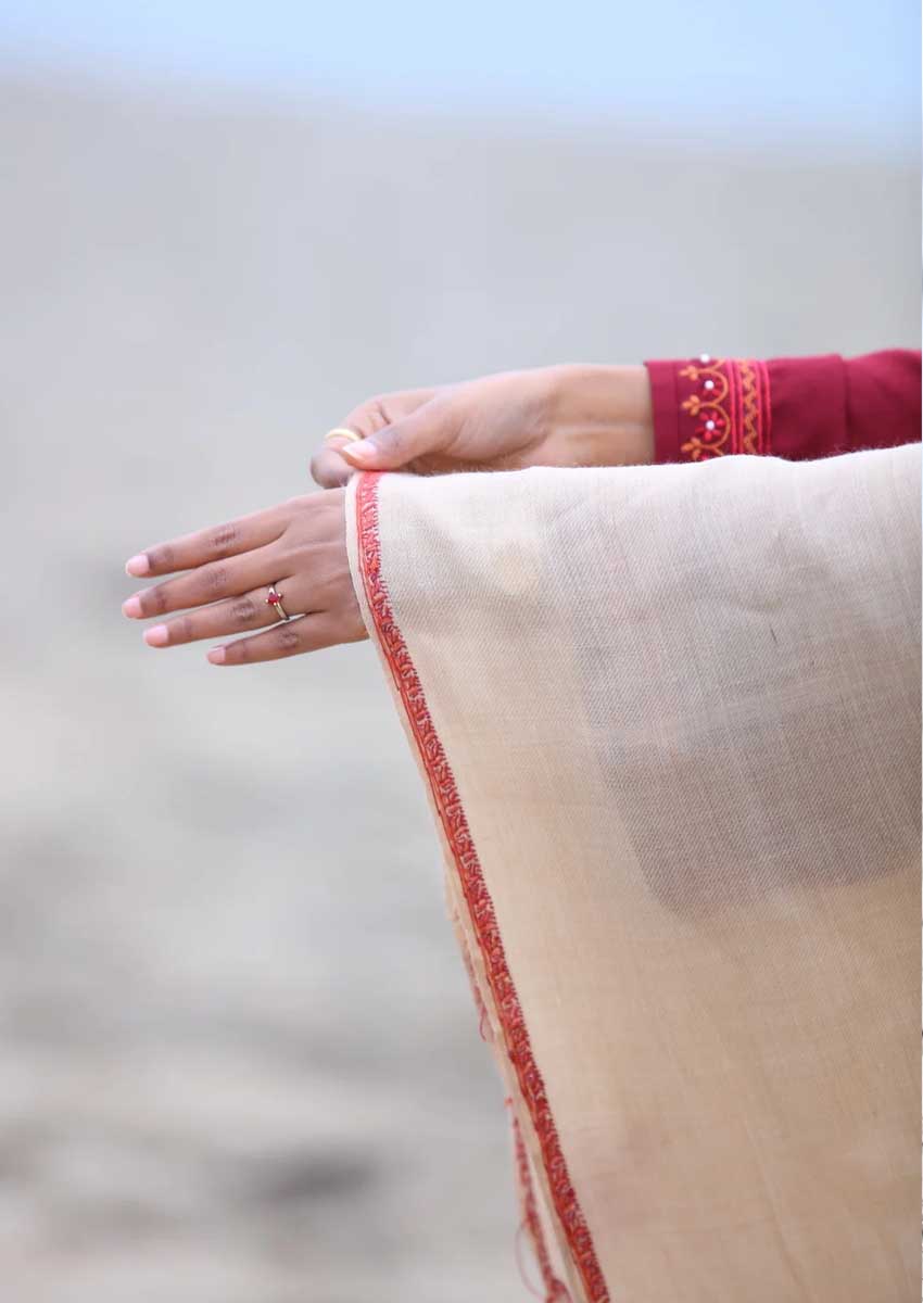 Beige Shawl