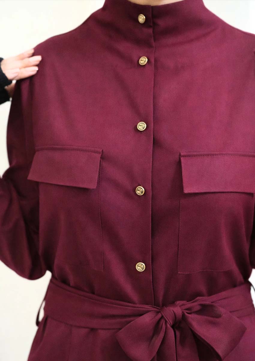 Burgundy Co ord