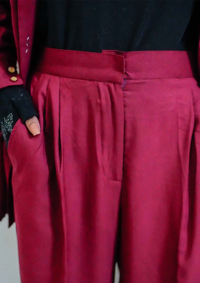 Burgundy Co ord
