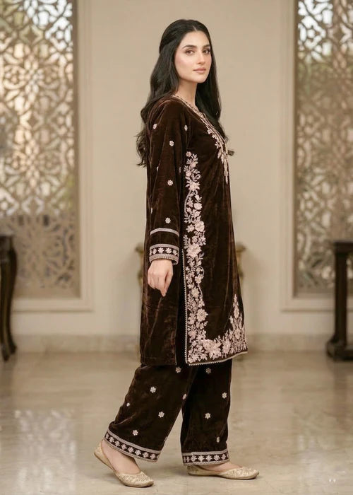 PREMIUM BROWN VELVET